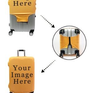 Luggage Protection Cover With Printed Travel Dust Cover