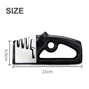 4 In1 Knife Sharpener Kitchen Grinder Diamond Knives For Sharp Scissors Tool UK