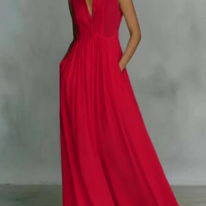 Long Vacation-style French-colored Dress