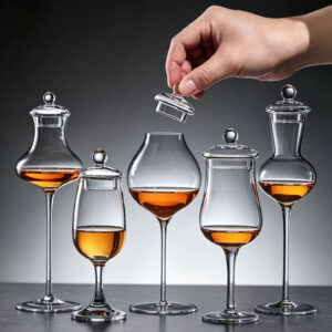 Professional Whisky Tasting Aroma Glass Lid