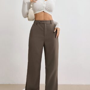 Thin Draping High-end Feel Loose-fitting Figure-flattering Black Straight-leg Wide-leg Pants