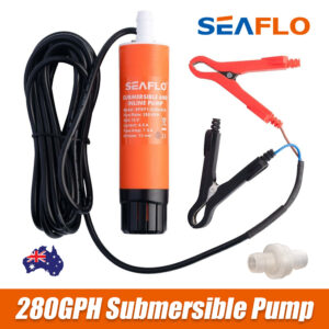 SEAFLO 280GPH Submersible Pump 12V Boat Caravan Inline Water Pump SFSP1-G280-02