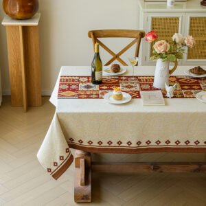 Feiyang Tablecloth Moroccan-style Dining Table Cloth American Cotton
