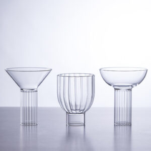 Flying Saucer Cocktail Martini Cocktail Glass