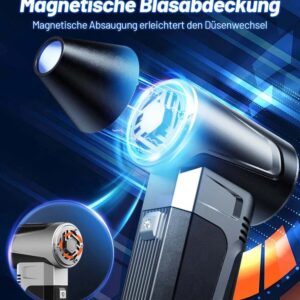 Support Pan European：180,000 RPM Mini Turbo Jet Fan Powerful Blower Violent Fan DE