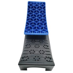 13.5T RV Camper Leveler Truck Car Sturdy Leveling Blocks Ramps Wheel Chock Block