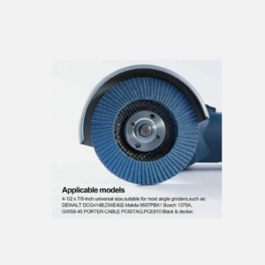 10PC FLAP GRINDING SANDING DISCS 115mm 4.5in 120 GRIT ANGLE WHEEL