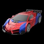 Transforming Remote Control Car Robot, R&C Car Toy, One-Button Deformation, Children's Day Gifts, 1-18 Scale 360' Rotating Drifting, Toys Suitable For Kids Over 3 Years Old, Educational Toy, Birthday