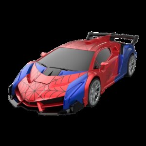 Transforming Remote Control Car Robot, R&C Car Toy, One-Button Deformation, Children's Day Gifts, 1-18 Scale 360' Rotating Drifting, Toys Suitable For Kids Over 3 Years Old, Educational Toy, Birthday