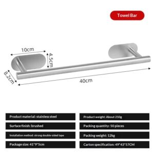 Household Stainless Steel Bathroom Storage Rack