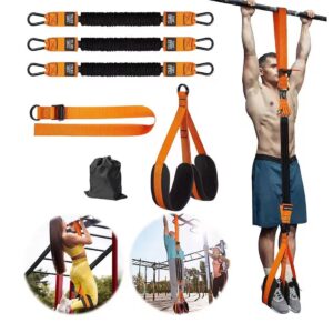 Heavy Duty Pull Up Assistance Bands Adjustable Pull Up Bands Set For Training UK New