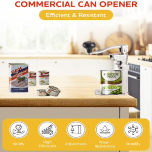 Commercial Can Opener Professional Catering Bench Tin Opener Heavy Duty