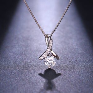 Elegant And Minimalist AAA Zircon Necklace For Girls
