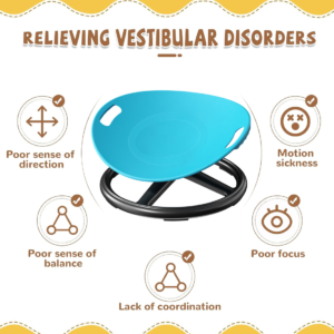 NEW AUTISM SENSORY CHAIR KIDS CHILD SPINNING BALANCE Developmental Spin Toy UK STOCK