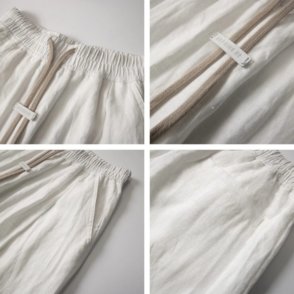 Solid-color Casual Wide-leg Pants Versatile And Trendy
