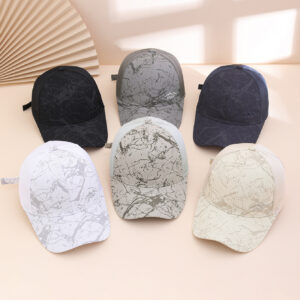 Solid-color Embroidered Mountain Peak Letter Print Patchwork Net Fabric Breathable Wide-brimmed Sunshade Fashionable Casual Baseball Cap For Spring And Summer Outdoor Sports, Fishing.