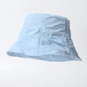 The New Women's Solid-color Pleated Casual Bucket Hat Is Quick-drying, Waterproof, Fashionable And Casual. It Suits Girls For Shopping, Dating, Traveling And Taking Photos.