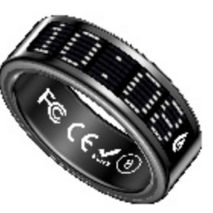 Smart Ring With Display For Counting, Heart Rate, Blood Oxygen, Pressure, Sleep, And Exercise Monitoring, Smart Bracelet For The Middle East