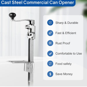 Commercial Can Opener Professional Catering Bench Tin Opener Heavy Duty