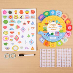 Early Childhood Education Flashcards Alphabet Recognition Quiet Book