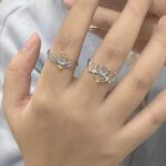 Angel Devil Couple Best Friend Rings, Cool Punk Style, Adjustable Size, Birthday Gift