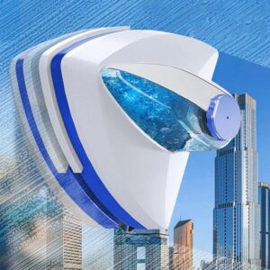 Magnetic Window Cleaner Double Sided Indoor Outside Glass Cleaner Magnet Washer