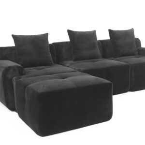 104 BLACK SOFA