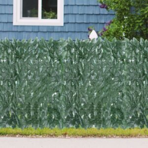 Artificial Hedge Fake Ivy Leaf Garden Fence Privacy Screening Roll Wall Panel