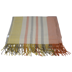 Wool Scarf Shawl Winter Warm Neck Scarf Shawl Fashion Stripe Women Gift AU Shawl-857-74169-orange-700089