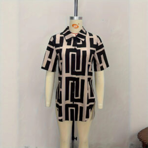 Printed Loose-fit Shirt Women’s Top