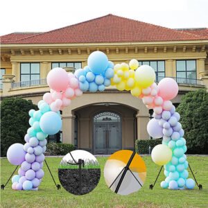 Balloon Arch Column Frame Garland Adjustable Arch Stand Wedding Party Decor