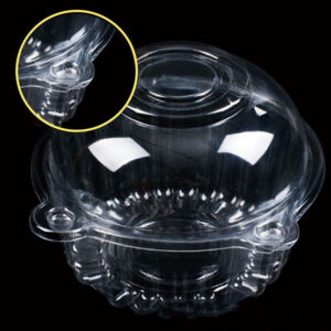 NEW 1 0 0 SINGLE CUPCAKE BOXES CLEAR MUFFIN HOLDER CASES DOMES CUPS PODS CONTAINERS UK