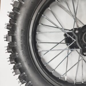 90 -14 Motorcycle Back Wheel Tyre Steel Rear Off-Road Wheel For 14 Motorbike