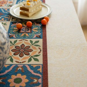 Feiyang Tablecloth Moroccan-style Dining Table Cloth American Cotton