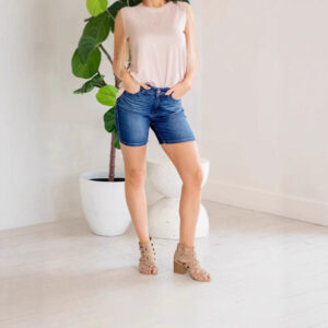 Fashionable Simple Versatile Casual Denim Shorts