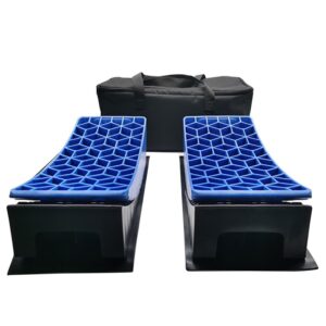 13.5T RV Camper Leveler Truck Car Sturdy Leveling Blocks Ramps Wheel Chock Block