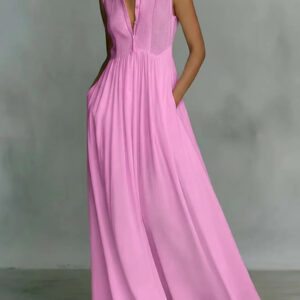 Long Vacation-style French-colored Dress