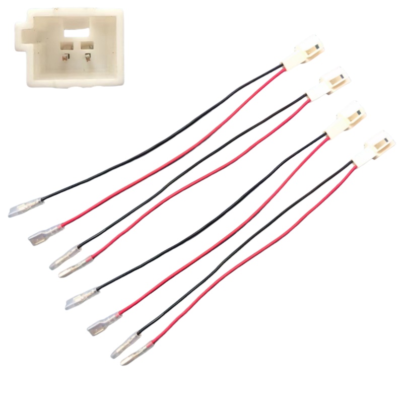 Speaker Wire Harness Connector Adapter For Door 2019-2021 RAV4 Camry Avalon, For Dash Twteer Lexus Is CT 2011-2018 Dash Tweeter, 2 Pin Audio Wire Plug 1 Pair