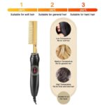 Press Comb Hot Comb Professional Hair Hot Comb Straightener Electric Hot Comb