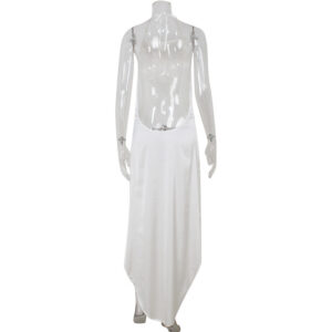 European And American Spring New Elegant Womens Dress Longer In The Front