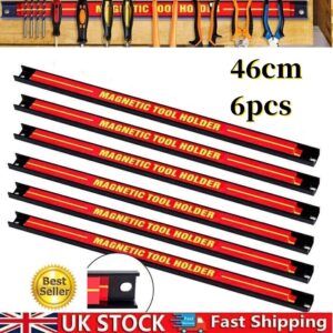 6×18 Heavy Duty Magnetic Tool Bar Storage Holder Rack Garage Wall Holder Strips
