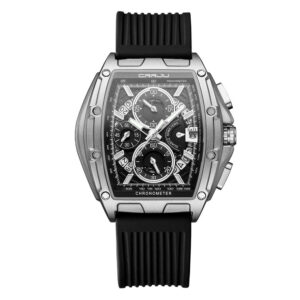 Neutral Waterproof Tape Calendar Multifunction Mens Watch Quartz Watch