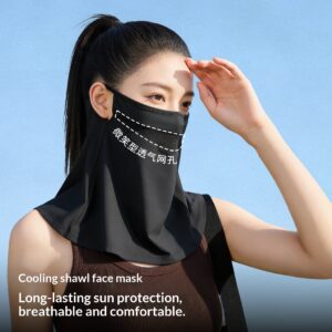 Women’s Breathable Summer Nylon Sun-Protective Face Mask