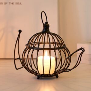 Living Room Coffee Table Vintage Candle Holder Ornament