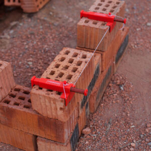 4Pcs Brick Liner Clamps Runner Wire Drawer Bricklaying Fixer Tool For Building