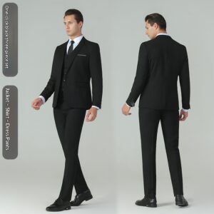 Slim-fit Formal Mens Stylish Casual Suit