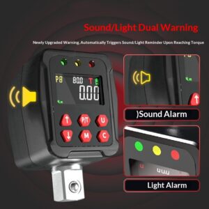 Digital Torque Extension Bar Wrench