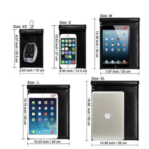 Fire- And Water-resistant Signal-blocking Bag, RFID Car Shielding
