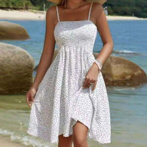 Summer Bohemian Printed Tube Top Sexy Mini Skirt