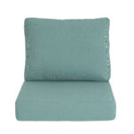 Noah Outdoor Club Chair Cushion Set Seat Cushion And Back Cushion Teal